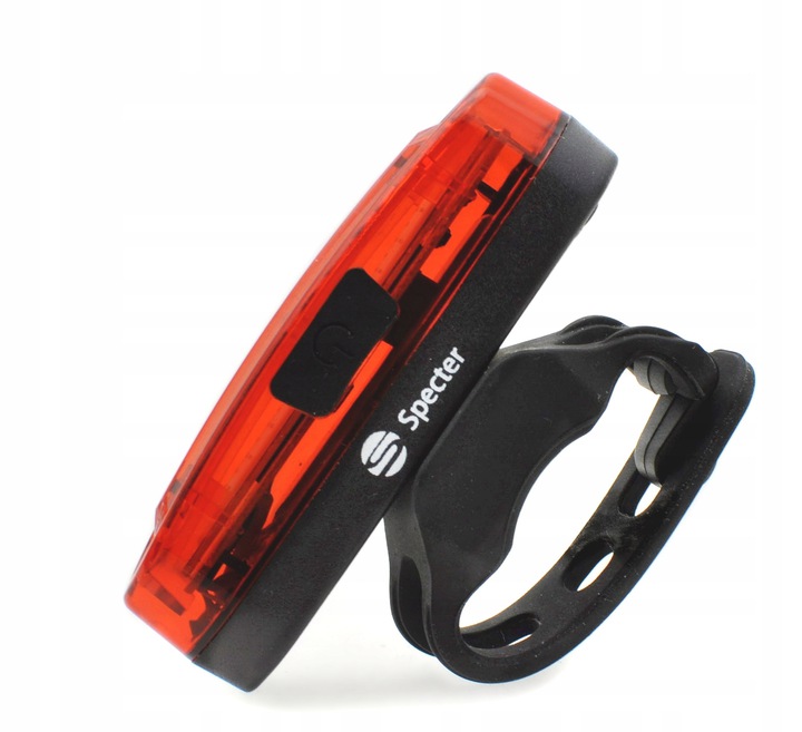 Tylna lampka latarka rowerowa czerwone światło LED AQY SPECTER USB TYP C