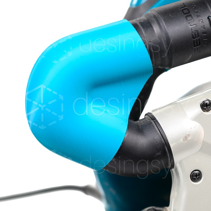 Kolanko kątowe do zagłębiarki Makita SP6000J koniec haczenia węża