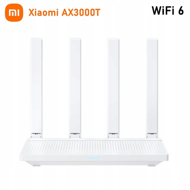 ROUTER Bezprzewodowy XIAOMI AX3000T 802.11a/b/g/n/ac/ax 802.3/3u/3ab MESH