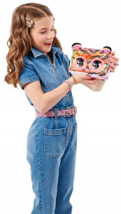 PURSE PETS PURRISMA ZEBRA TOREBKA INTERAKTYWNA Z OCZAMI I DŹWIĘKIEM