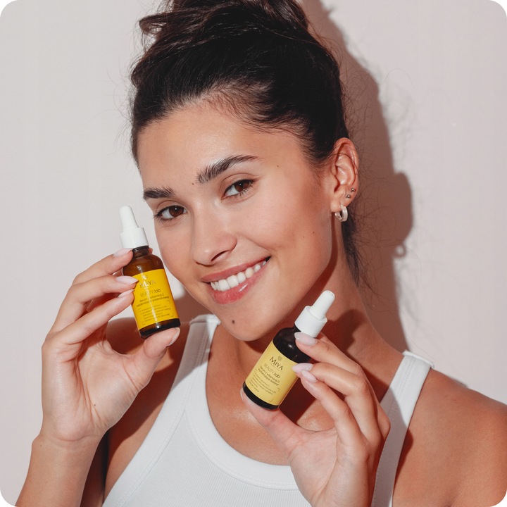 Żelowe Serum Tripeptydowe na Oznaki Starzenia Nawilżające 30 ml Miya