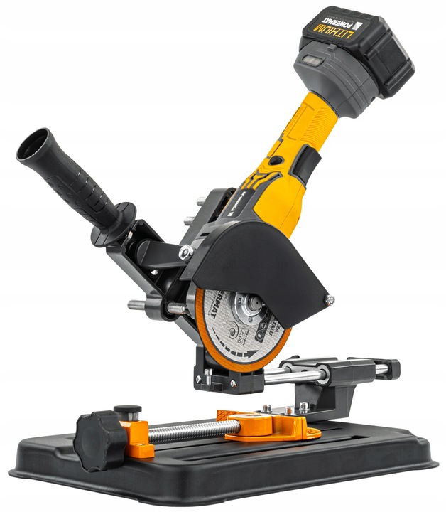 STOJAK DO SZLIFIERKI KĄTOWEJ Z POSUWEM STATYW UCHWYT MOCOWANIE 115-125