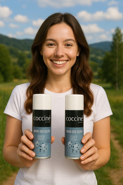 Odświeżacz do butów ZE SREBREM antyseptyczny NANO SILVER COCCINE