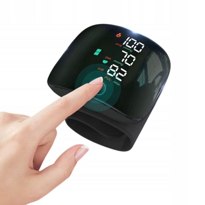 CIŚNIENIOMIERZ NADGARSTKOWY ELEKTRONICZNY DOKŁADNY POMIAR ETUI USB