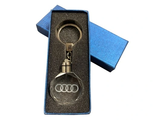 Brelok Led do kluczy AUDI Kryształ Świecący