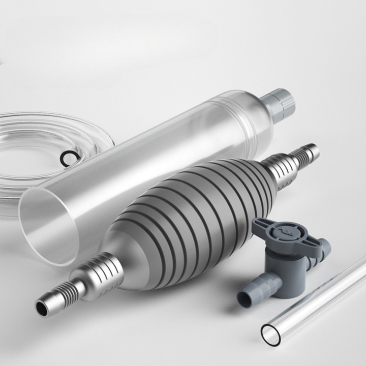 Odmulacz z pompką i zaworem DŁUGOŚĆ 1,7m - MOCNE CZYSZCZENIE ODMULANIE