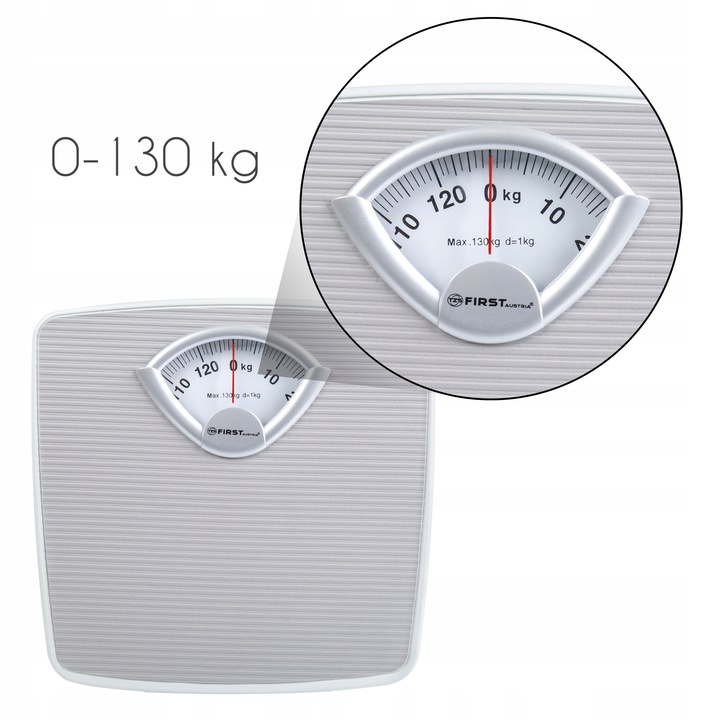 Waga łazienkowa MECHANICZNA do 130kg First Austria