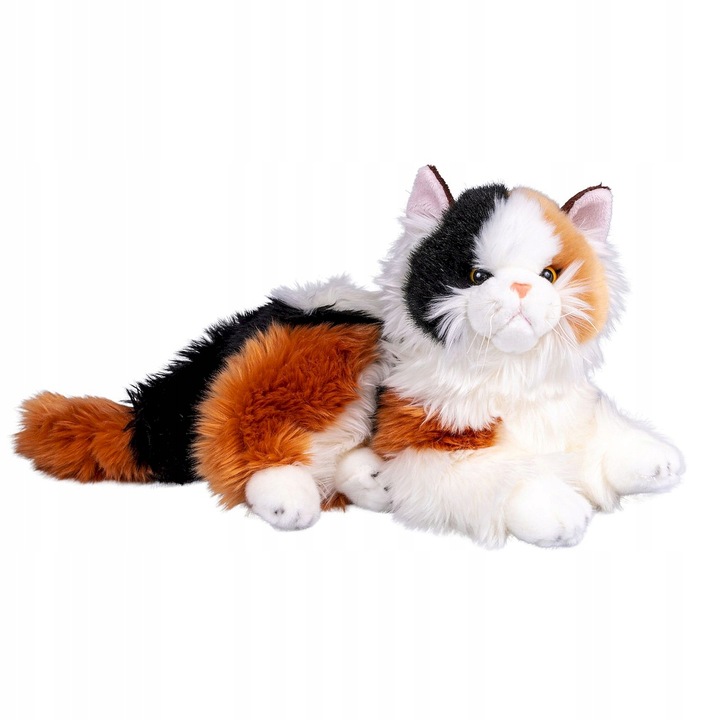 Maskotka kot pluszowy pluszak duży kocia jak żywy