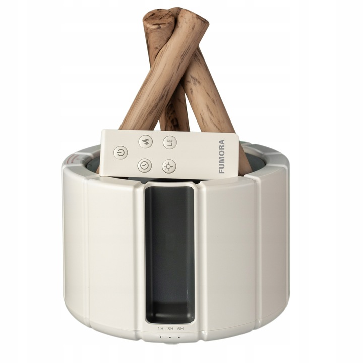 NAWILŻACZ POWIETRZA DYFUZOR LAMPKA NOCNA EFEKT PŁOMIENIA KOMINEK