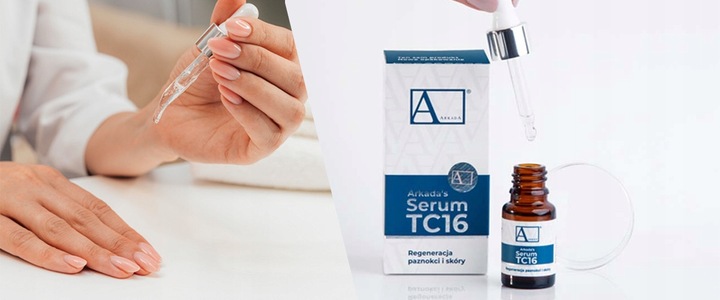 Arkada Serum TC16 Kolagenowe do Paznokci i Skóry Onycholiza 11ml