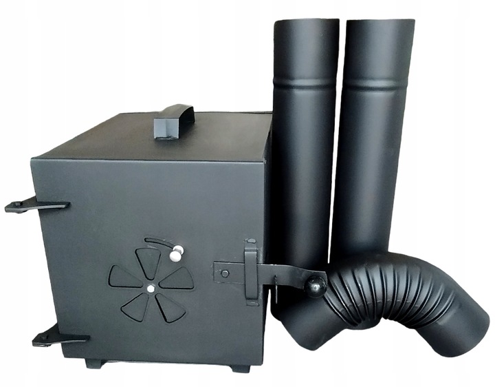 PALENISKO MAX DO WĘDZARNI 2RURY KOLANO ZESTAW XXXL