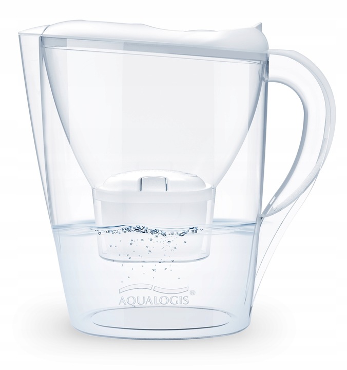 DZBANEK FILTRUJĄCY AQUALOGIS Biały + 12 filtrów PURE+