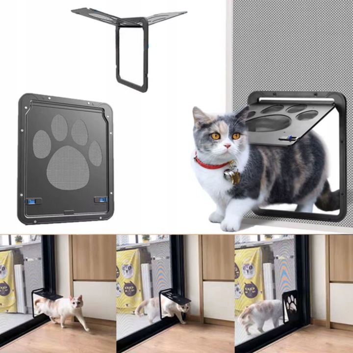 FURTKA KLAPKA TUNEL DO DRZWI MOSKITIERY DRZWICZKI WAHADŁOWE PSÓW PSA KOTÓW