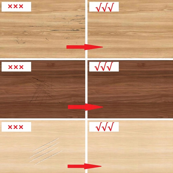ZESTAW DO NAPRAWY RYS NA PODŁOGACH, MEBLACH, PANELACH DREWNIANYCH