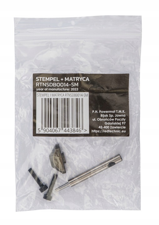 Stempel I Matryca Do NOŻYC Skokowych Do Blachy Nibblera RED TECHNIC