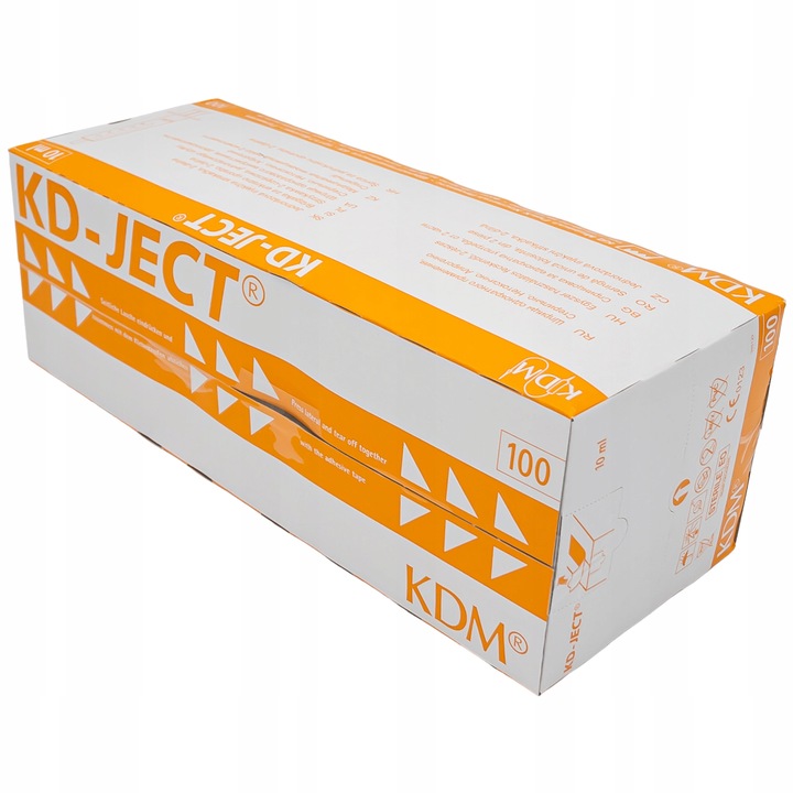STRZYKAWKA STRZYKAWKI 10ML STERYLNE LUER DWUCZĘŚCIOWE KD-JECT KDM 100SZT