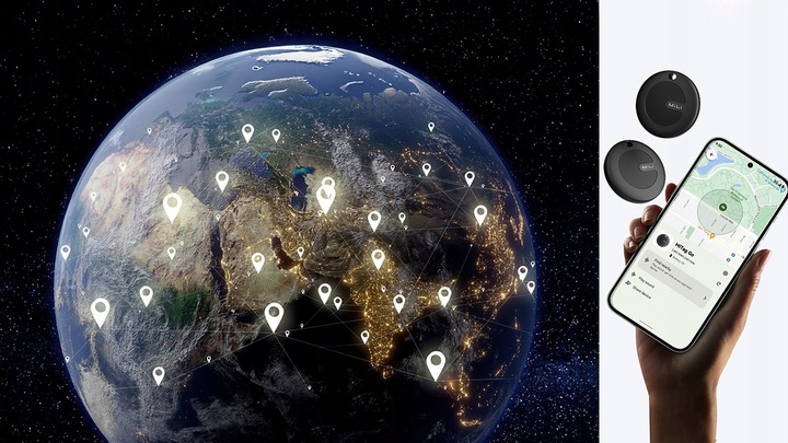 Lokalizator MiLi MiTag Android czarny 3szt