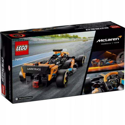 LEGO Speed Champions Zestaw 76919 WYŚCIGOWY MCLAREN FORMULA 1 + Torba LEGO