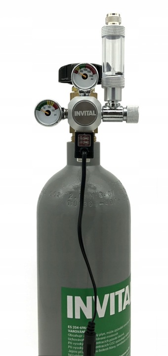 Zestaw CO2 Standard z wył. nocnym 5l z akcesoriami