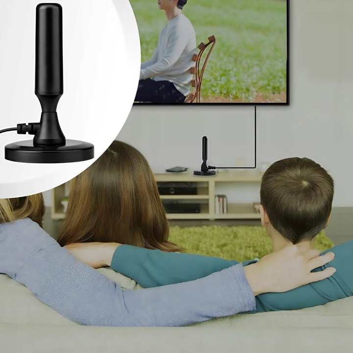 MOCNA ANTENA POKOJOWA DO TELEWIZJI NAZIEMNEJ DVBT2 DO POKOJU DO