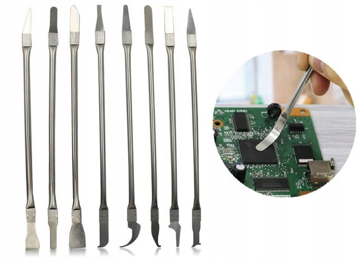 ZESTAW NARZĘDZI SERWISOWYCH IC BGA TABLET GSM SMD