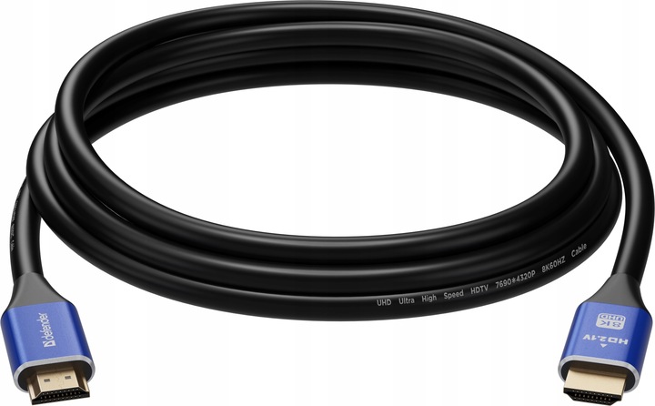 Kabel Przewód HDMI - HDMI 2.1 8K 60HZ 4K 120HZ 48Gbps 7680 x 4320 pix