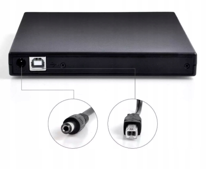 NAPĘD CD-R/DVD-ROM/RW NAGRYWARKA USB Zewnętrzny **