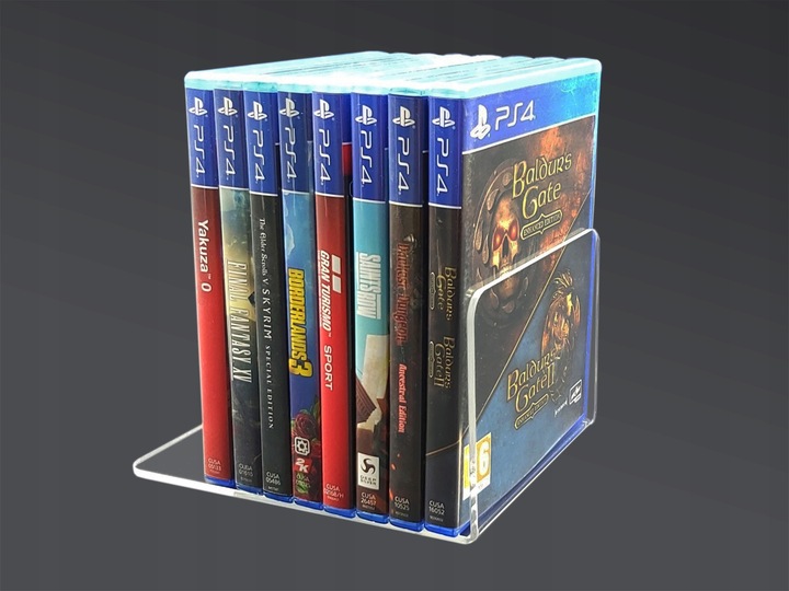 8 x PODPÓRKI KSIĄŻEK STOJAK PODPÓRKA do KSIĄŻEK Plexi 3mm