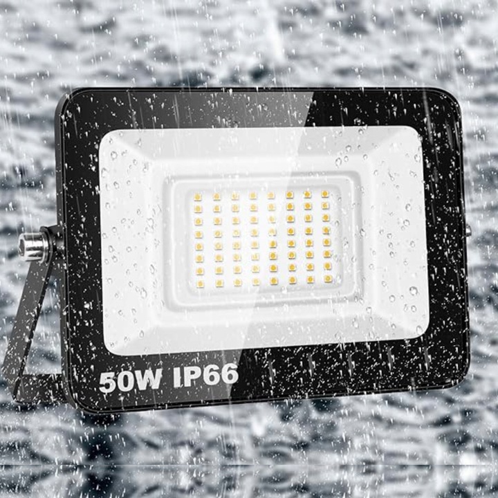 HALOGEN REFLEKTOR LED LAMPA ZEWNĘTRZNA ŚCIENNA KINKIET OGRODOWY 50W