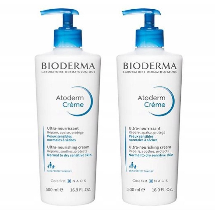 BIODERMA ATODERM CREME ULTRA Krem Do Twarzy Ciała Mocno Nawilżający