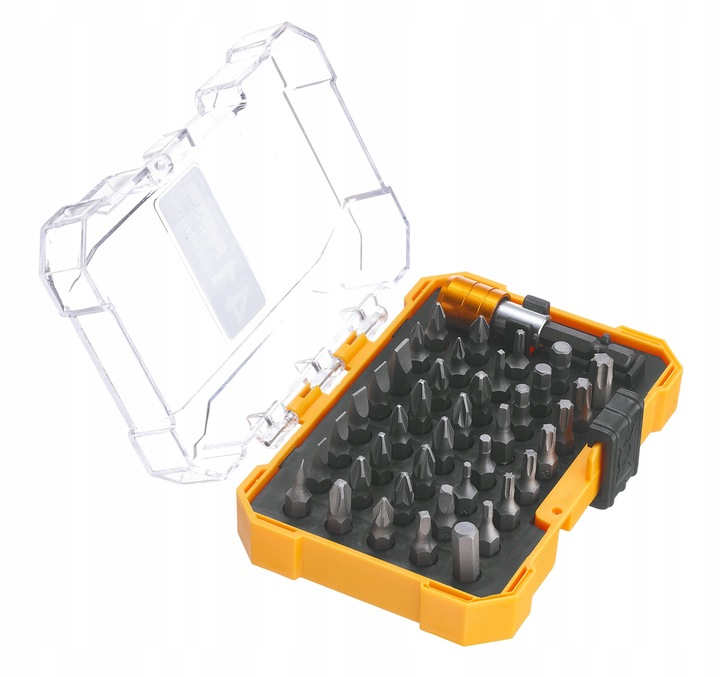 ZESTAW BITÓW KOŃCÓWEK WKRĘTARKI 41 EL. WALIZKA MP0304