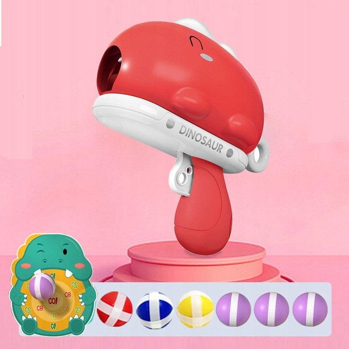 Gra Zręcznościowa Strzelanie Do Celu Na Rzepy Prezent dla 3 4 5 6 7 8 latka