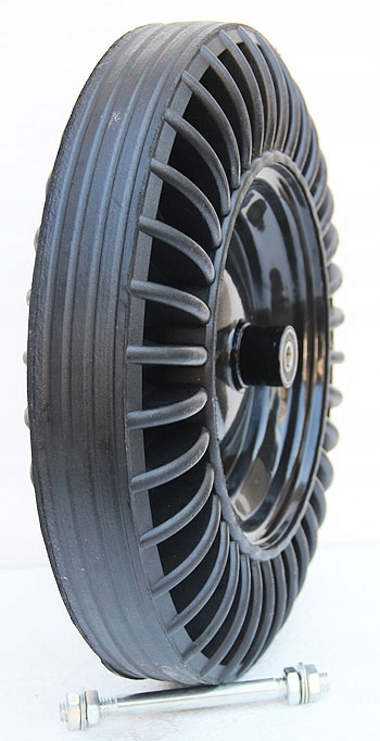 KOŁO PEŁNE 4.00-8 DO TACZKI BEZDĘTKOWE JAK PU