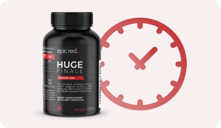 HUGE FINALE EpicRed - suplement na dłuższy seks
