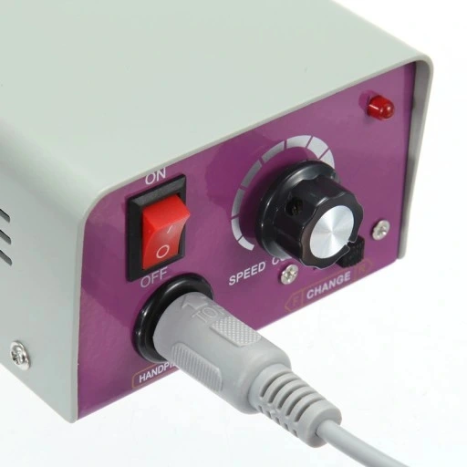 PROFESJONALNA FREZARKA DO PAZNOKCI PEDAŁ + FREZY