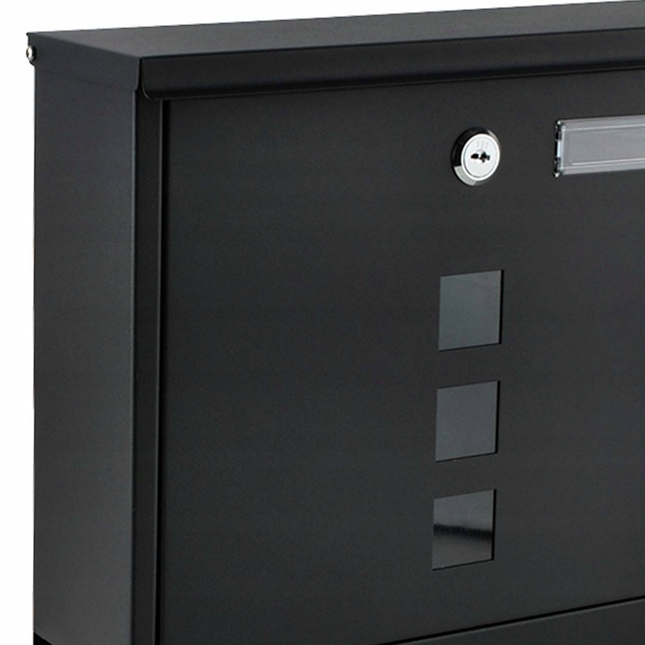 Skrzynka na Listy Pocztę Pocztowa Gazety Napis Duża A4 Listowa do Domu