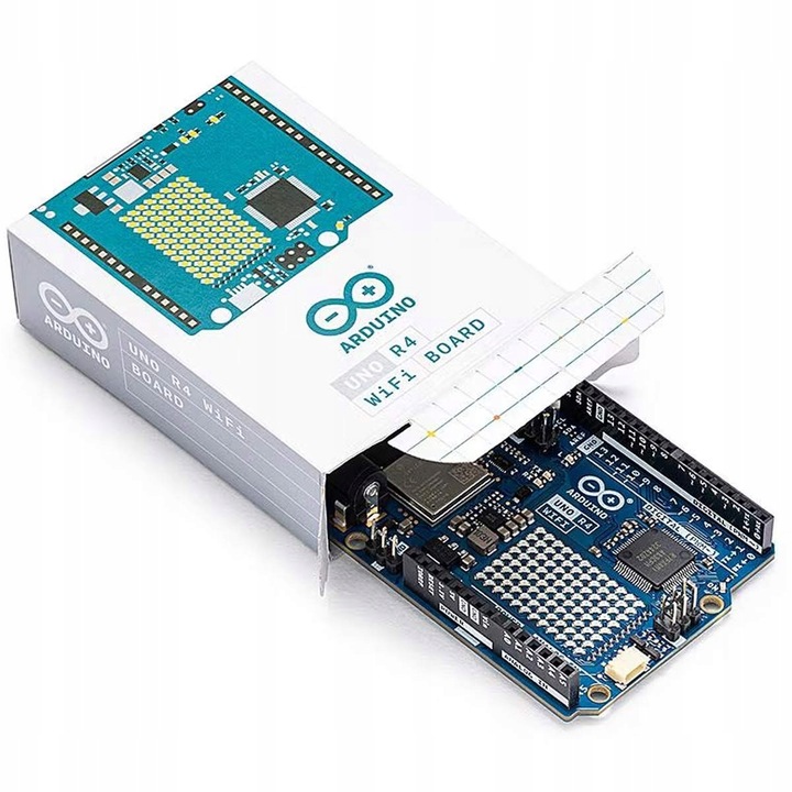 Mikrokontroler Arduino UNO R4 WiFi oryginał ABX00087 wyświetlacz 12x8 USB-C