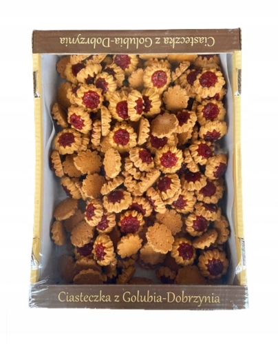 Ciastka Kruche ROZETKA z Marmoladą Rozetki PRL Borys 2kg