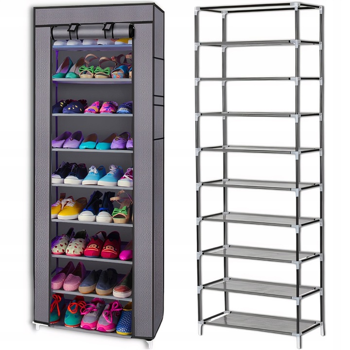 SZAFKA NA BUTY materiałowa tekstylna obuwie półka REGAŁ XL ogranizer