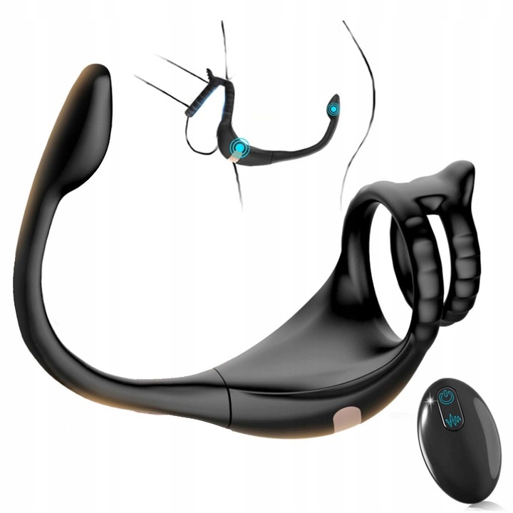 Wibrujące Pierścienie na Penisa Masażer Prostaty