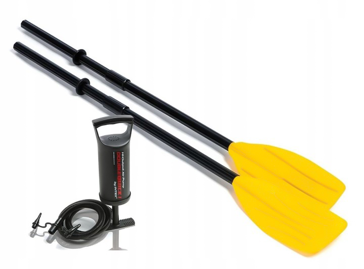 Ponton Intex Challenger 3-osob Pompka + Wiosła 68370 MODEL 2024