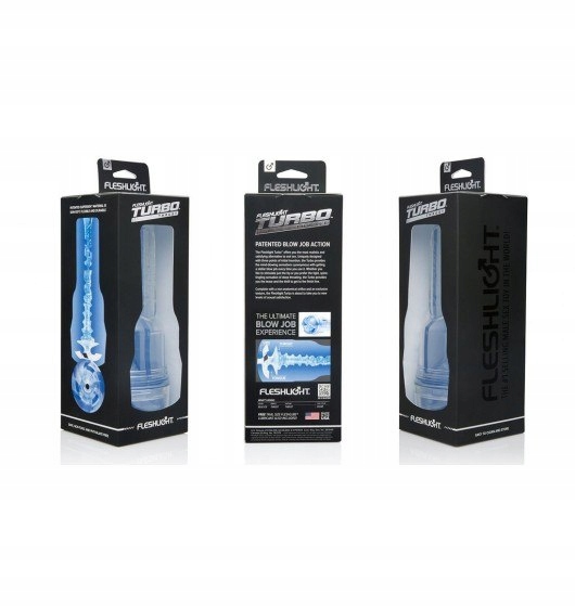 Masturbator Fleshlight - Turbo Thrust Blue Ice