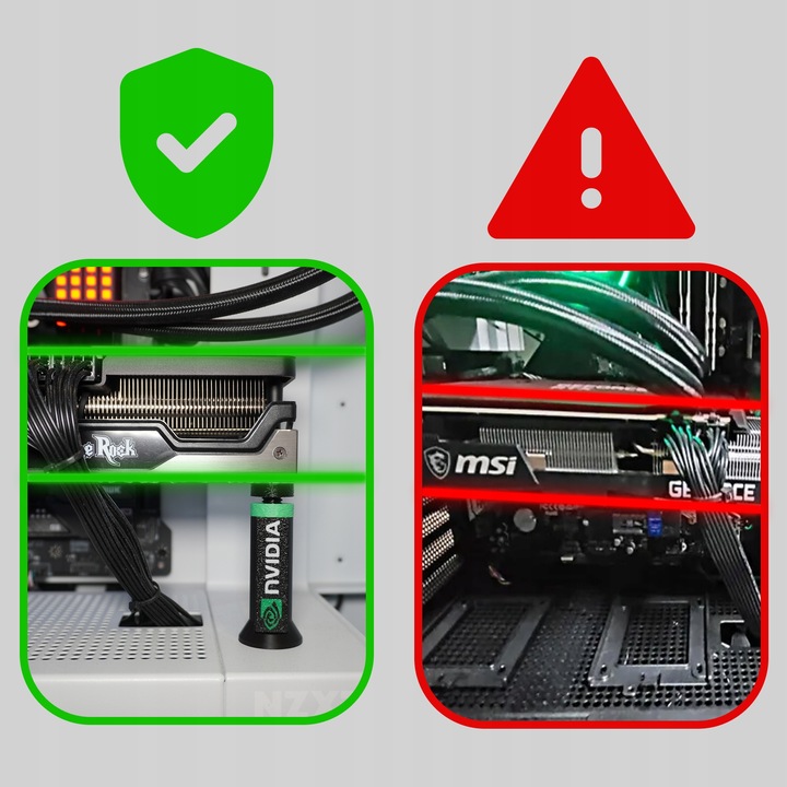PODPÓRKA DO KARTY GRAFICZNEJ GPU TRZYMAK UCHWYT REGULACJA 70MM-125mm
