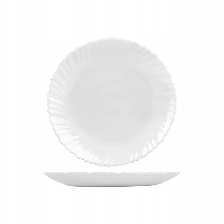 Zestaw 6 x talerzyk deserowy do serwowania przystawek przekąsek ciast 15cm