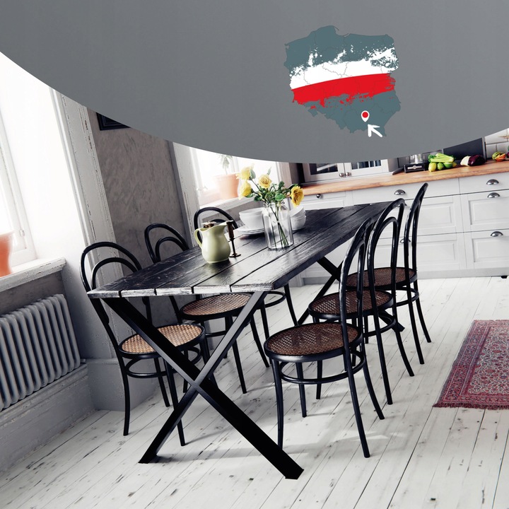 Nogi do stołu lawy biurka stolika metalowe loftowe industrial X 2szt