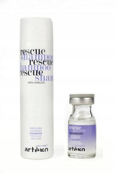Szampon i Ampułka przeciw wypadaniu włosów RESCUE