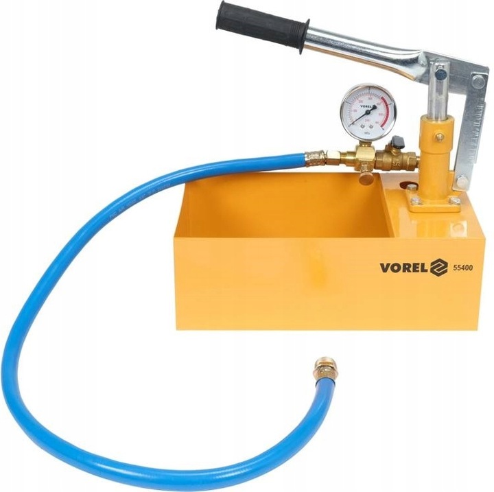 VOREL POMPA RĘCZNA DO PRÓB CIŚNIENIOWYCH TESTOWANIA SZCZELNOŚCI 5L 40