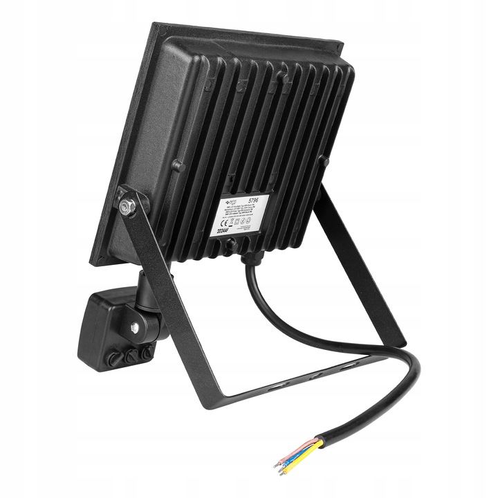 HALOGEN LED z czujnikiem ruchu naświetlacz lampa 50W 4500K ZEWNĘTRZNY