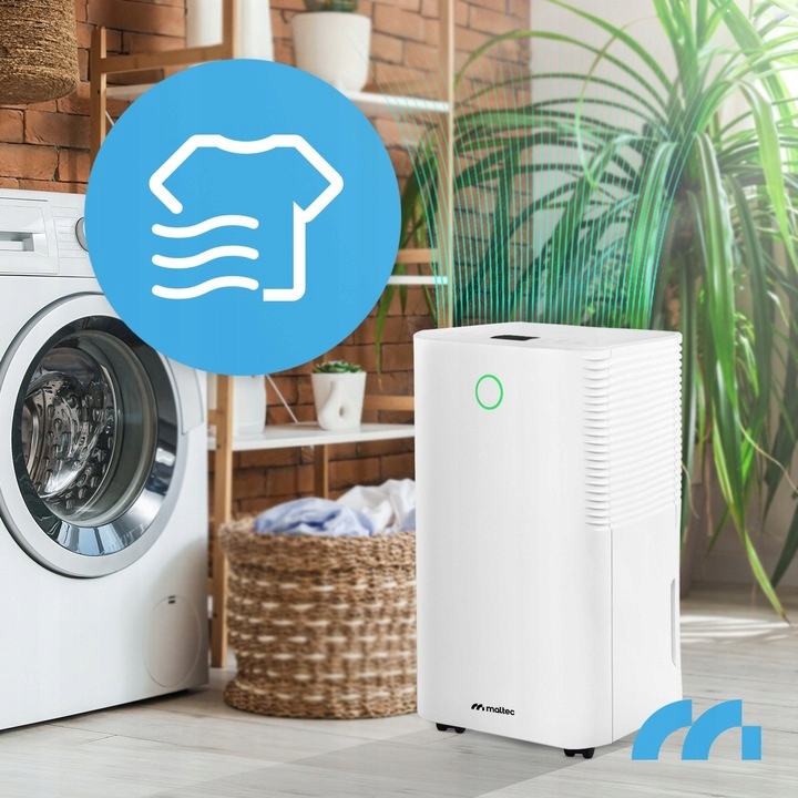 WYDAJNY OSUSZACZ POWIETRZA POCHŁANIACZ WILGOCI CICHY WiFi TIMER