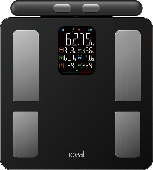 WAGA ŁAZIENKOWA BLUETOOTH ANALITYCZNA INTELIGENTNA Apple Health Google